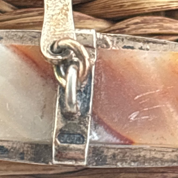 Vintage gold Cufflinks with annex - Picture 3 of 3